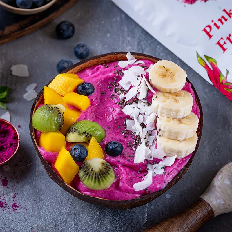 Polvo de Fruta del Dragón Orgánica
