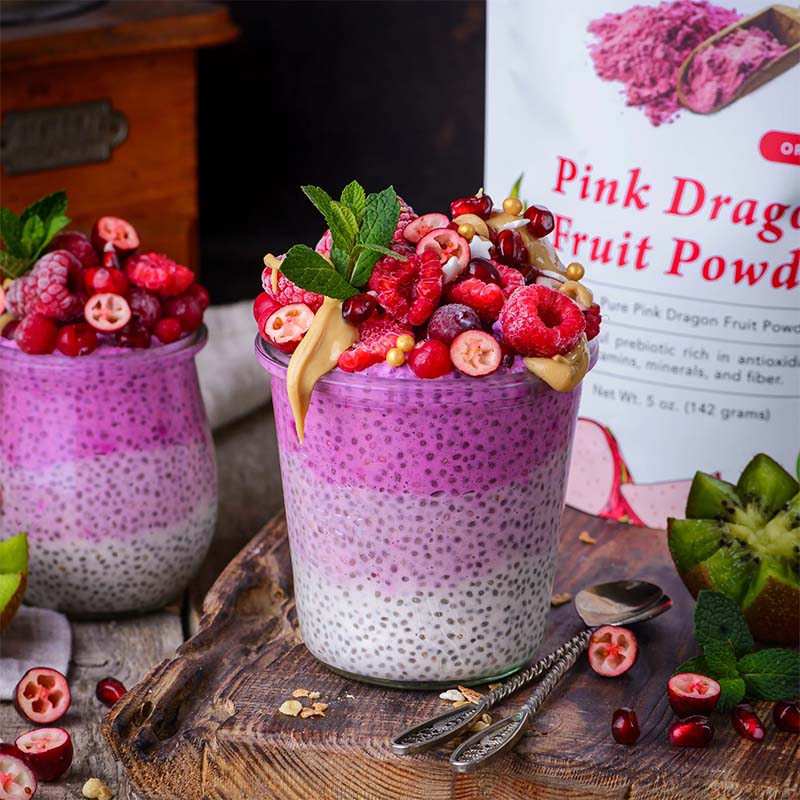 Polvo de Fruta del Dragón Orgánica